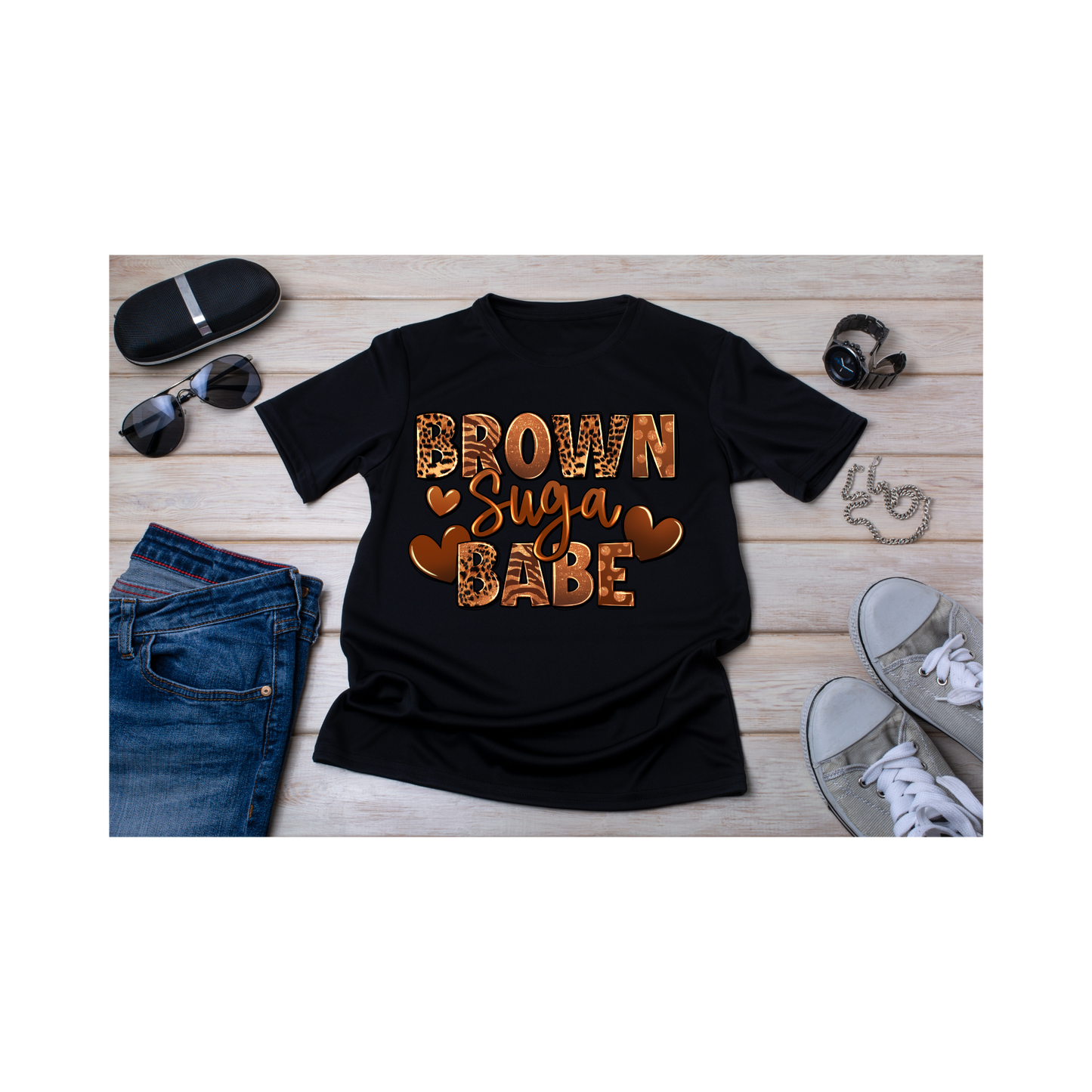 "Brown Suga Babe" Tee Shirt