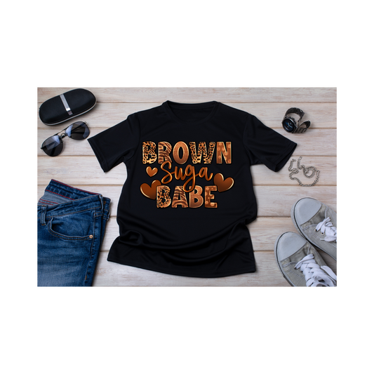 "Brown Suga Babe" Tee Shirt