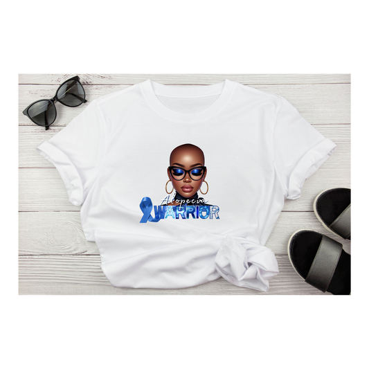 "Alopecia Warrior" Tee Shirt