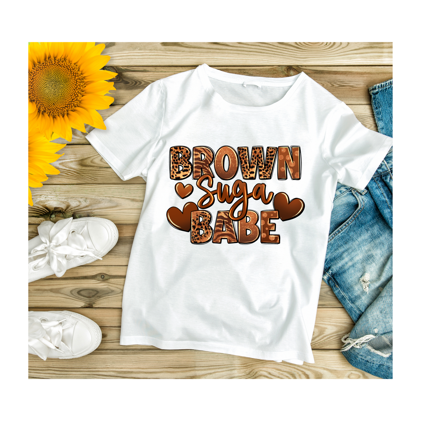 "Brown Suga Babe" Tee Shirt